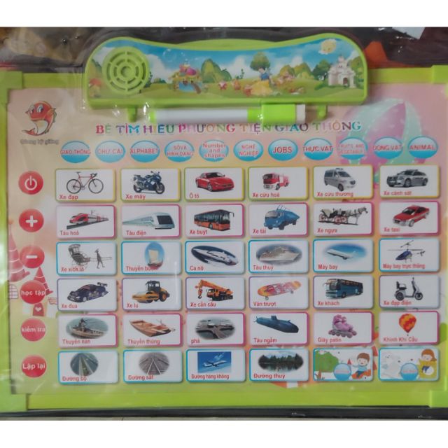 Sách nói cho bé hàng lá đủ.