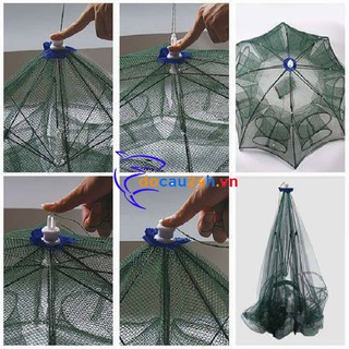 Lồng Bát Quái Đánh Bắt Cá 8 Cửa
