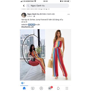 Combo jum kẻ và váy Hm trang nguyễn