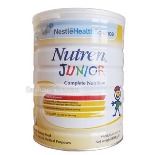Sữa béo Nutren Junior 800g Thuỵ Sĩ