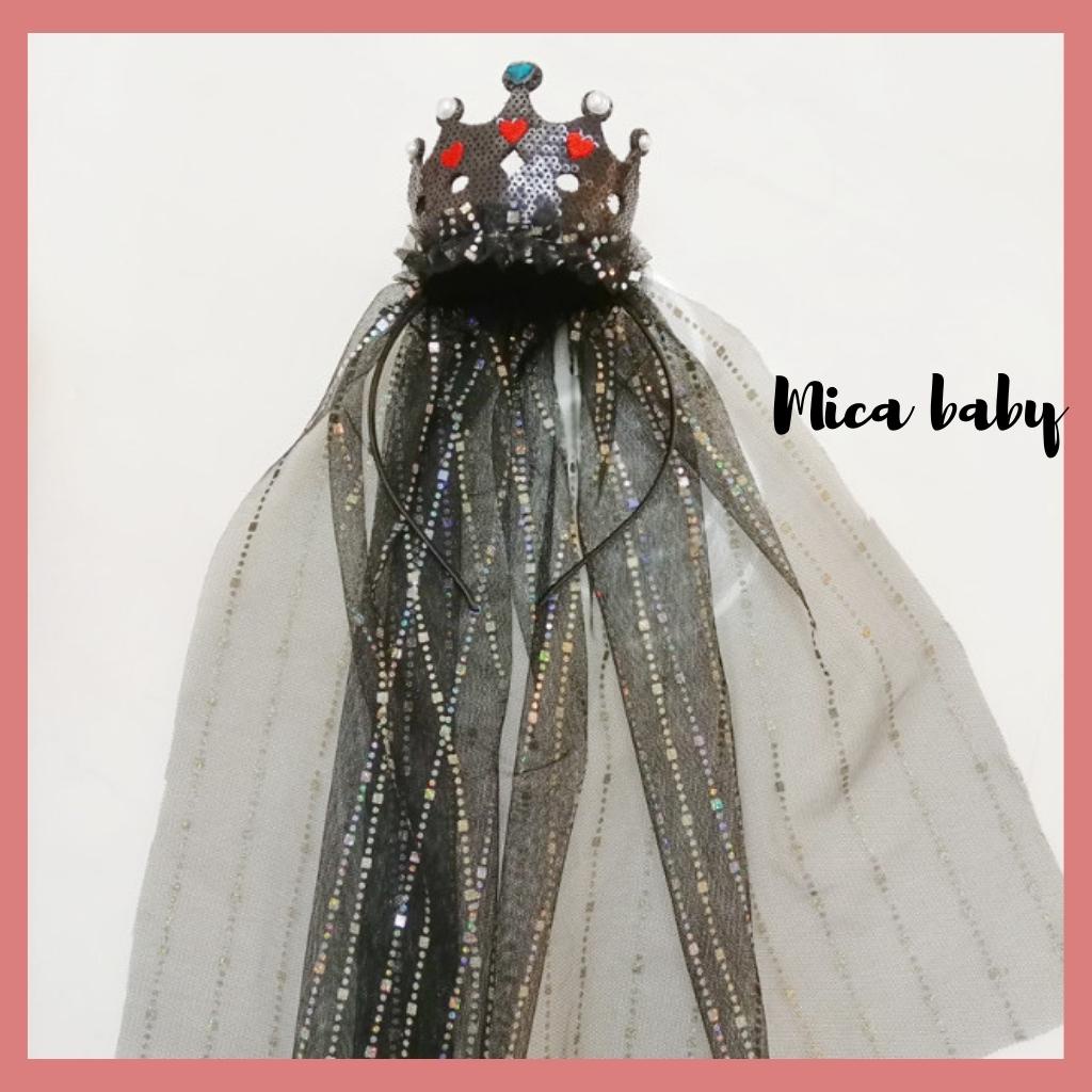 Bờm vương miện lấp lánh, bờm công chúa đáng yêu cho bé gái BD61 Mica Baby