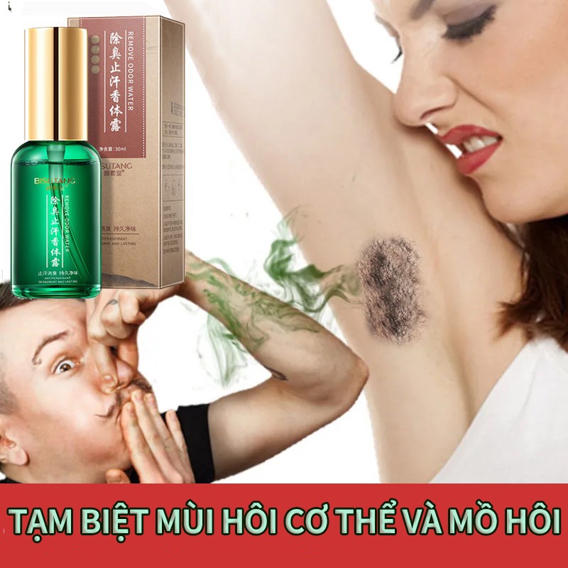 nước hoa khử mùi Xịt khử mùi chống mồ hôi thể thaochất khử mùi cơ thể kẻ thù của mùi hôi dưới cánh tay hương thơm