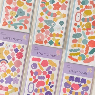 Sticker Hàn - chủ đề Magic Love - miếng dán dùng trang trí sổ tay, điện thoại, toploader, binder, ảnh polaroid