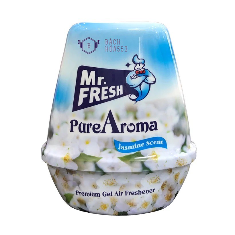 Sáp thơm phòng khử mùi PureAroma Mr. Fresh 180g - 220g (10 hương thơm mới tùy chọn)