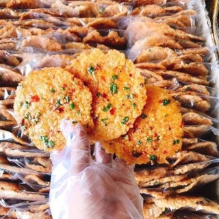 Cơm Cháy Chiên Mắm Gói 3 Bánh Siêu Ngon| KingFood - Thế Giới Đồ Ăn Vặt - Đồ Ăn Vặt Hà Nội