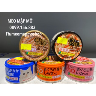 CIAO inaba thái pate cho mèo dạng lon thái lan