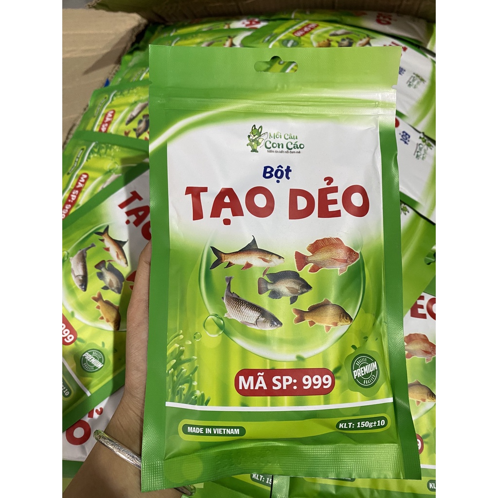 Mồi Câu Con Cáo Bột Tạo Dẻo , Trắm Cỏ , Tổng Hợp , Cá Chép - Mồi Câu Cá Phú Thành