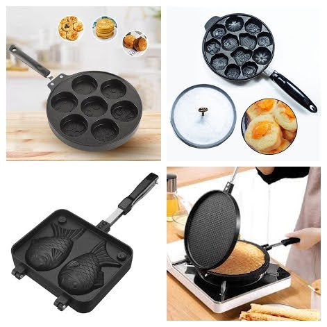 CÁC LOẠI KHUÔN LÀM BÁNH ĐƯỜNG PHỐ, KHUÔN CÁ, GÀ NON, TỔ ONG, BẠCH TUỘC..