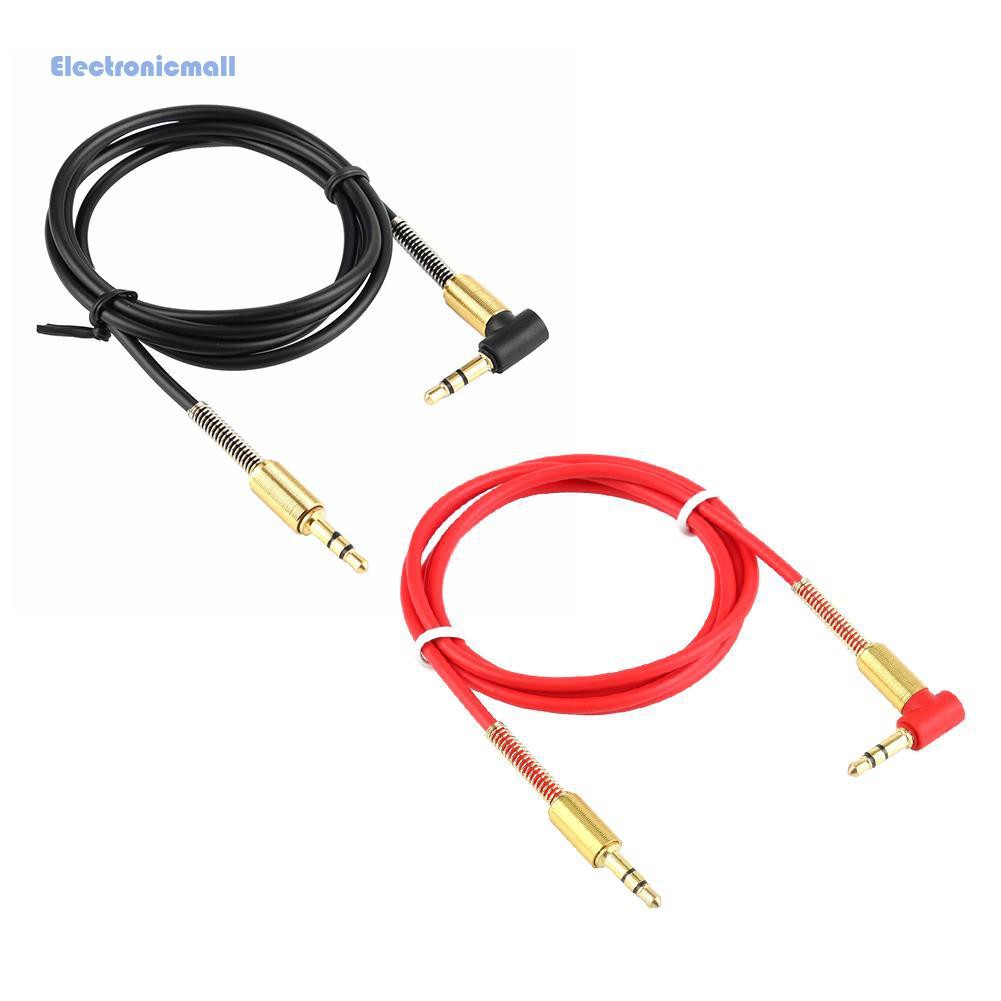 Dây kết nối âm thanh đầu cắm giắc 3.5mm sang giắc 90 độ