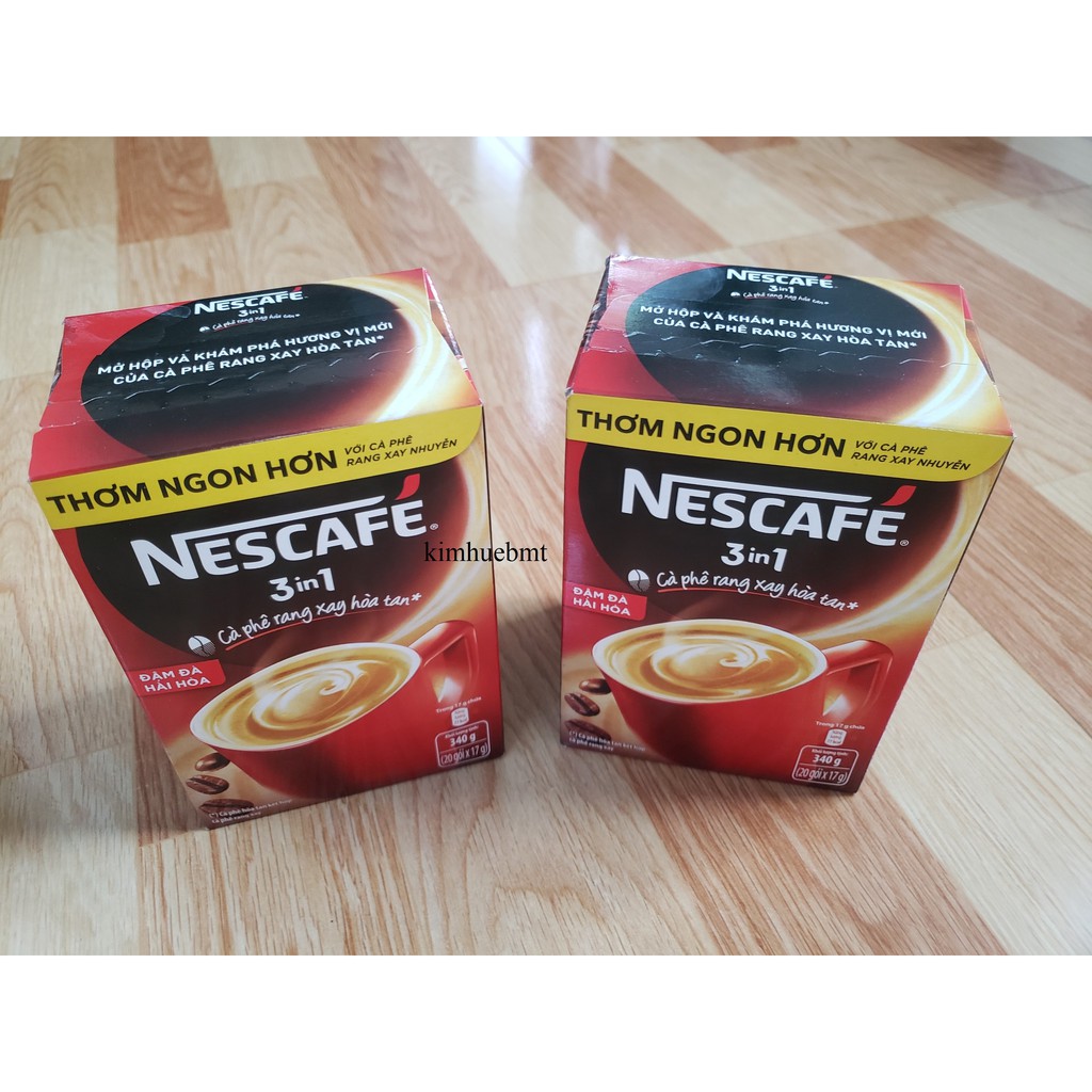 NESCAFE 3in1 (1 gói=17g) Rang xay Đậm Đà Hài Hòa