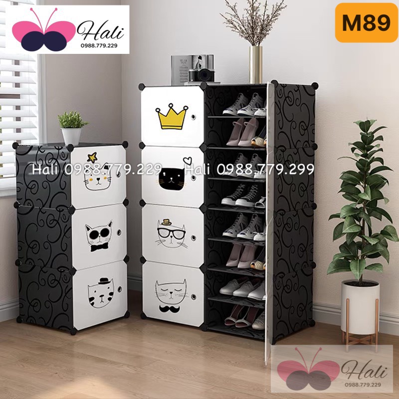 Tủ Để giày Dép Chia Ngăn Thông Minh , Tiện Lợi , Chống Chịu Lực Tốt .Màu Sắc Đa Dạng .TỦ GIÀY HALI