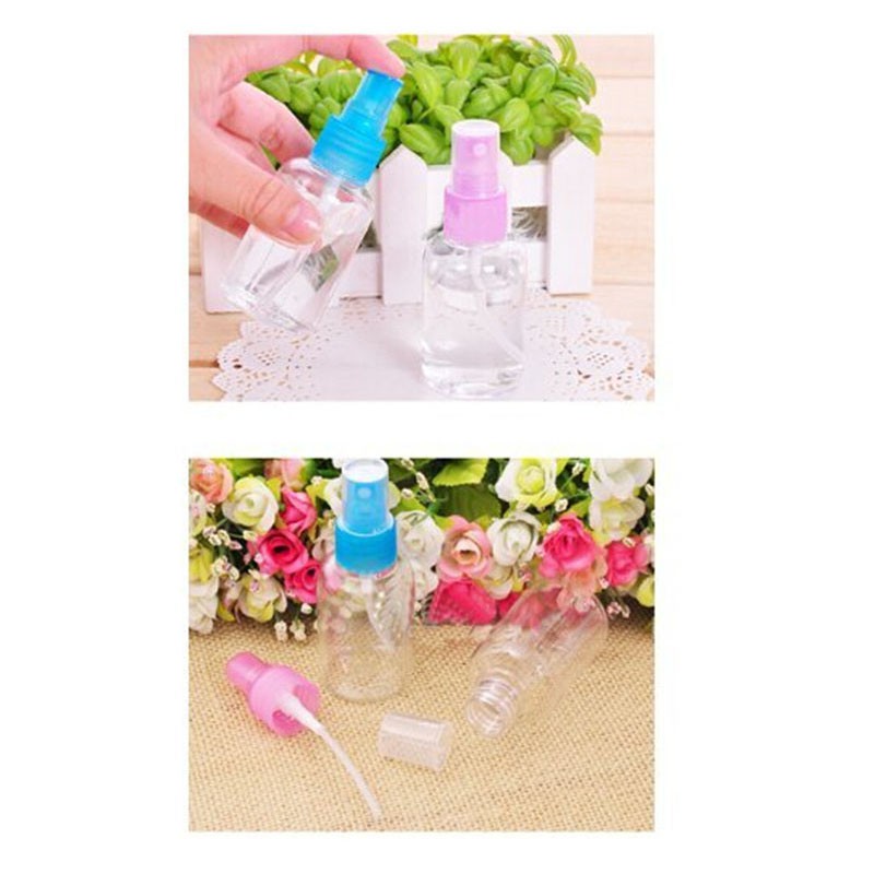 Chai Nhựa Rỗng Trong Suốt Dạng Xịt Dung Tích 50ml Dùng Chiết Nước Hoa Khi Đi Du Lịch