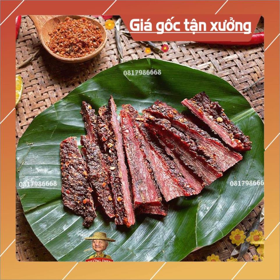 [ICLN9 giảm 5K cho đơn hàng 50k]  Thịt Trâu Gác Bếp Mường Then Loại Xịn Chuẩn Vị Tây Bắc Dân Tộc Thái