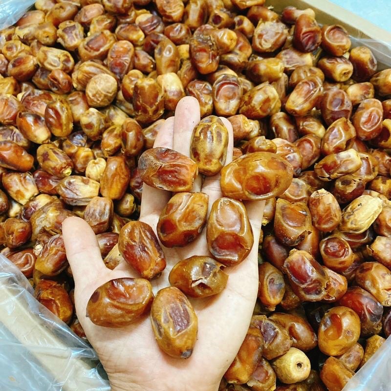 Hũ 500G Chà Là Iran Sấy Rời-Tạo Ngọt Sữa Hạt