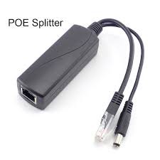 Cáp chuyển đổi nguồn POE - Poe splitter(màu đen)