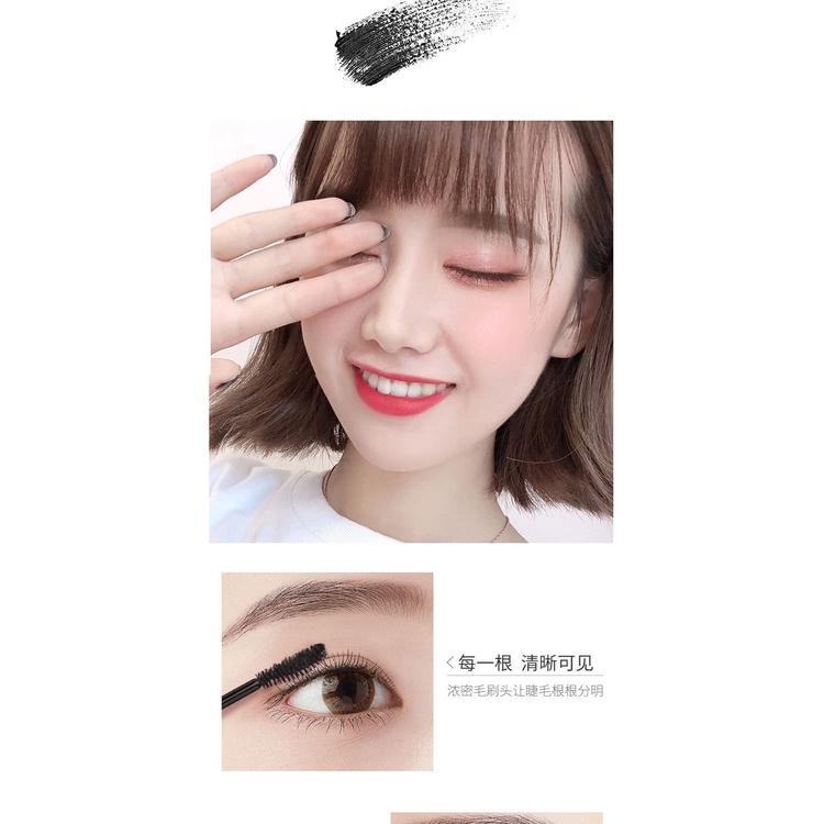 Mascara uốn cong làm dài lông mi chống mồ hôi không dễ nhòe lâu trôi 48H SHIPPING】M.B.skyvii6001