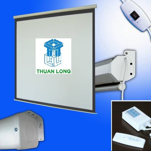 Màn chiếu treo tường tự động 1m5