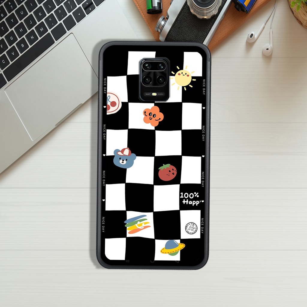 Ốp Lưng XIAOMI REDMI NOTE 9 - NOTE 9S - NOTE 9 PRO In Hình &quot;Black Heart&quot; Phong Cách Đẹp.