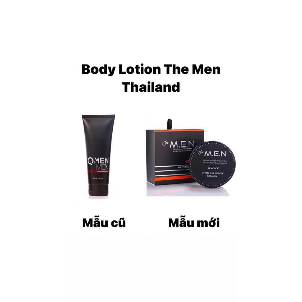Hàng chính hãng: Body Lotion The MEN Thailand dưỡng thể trắng da và cấp ẩm cho nam giới SB Startup