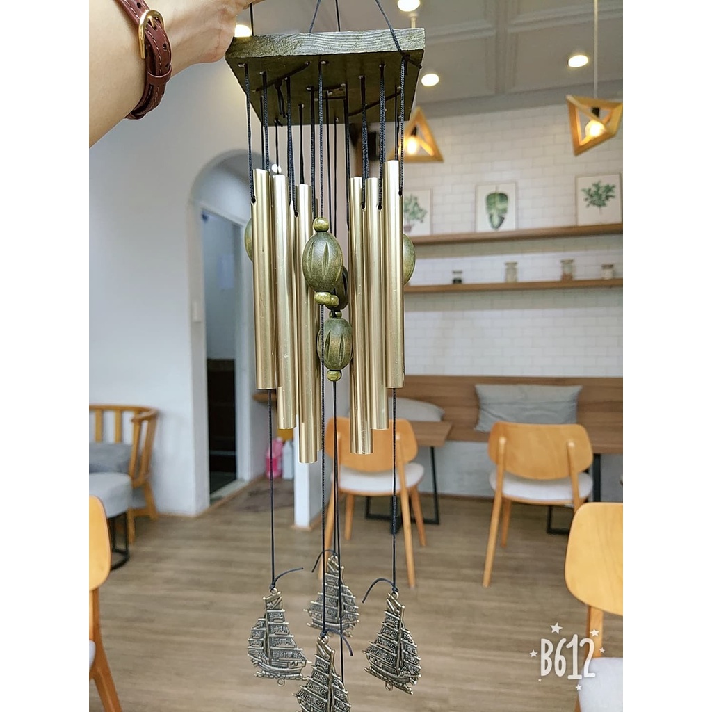 Chuông gió phong thủy hợp mệnh thuyền thanh