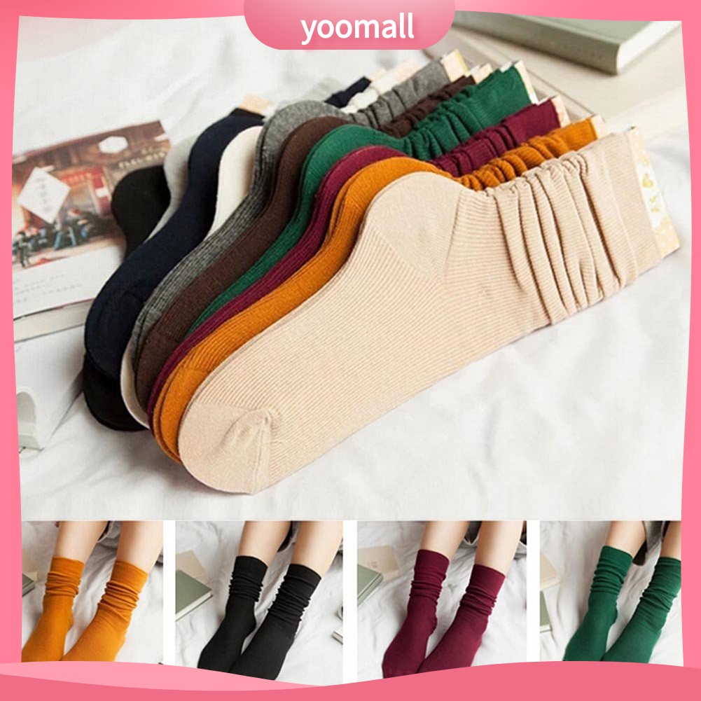 Tất chân vải cotton mềm mại thời trang nữ tính