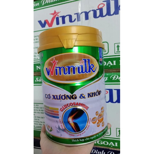 Sữa cơ xương khớp Winmilk 900g ngừa loãng xương, tiểu đường