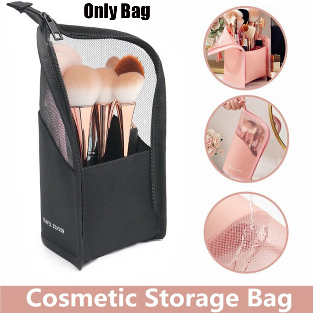 [Hàng mới về] Túi đựng cọ trang điểm/ mỹ phẩm chống bẩn thời trang đa năng mang theo đi du lịch ngoài trời chuyên dùng