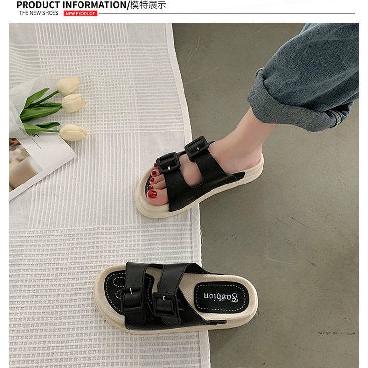 Dép Sandal Đế Dày Thời Trang Mùa Hè Phong Cách Mới