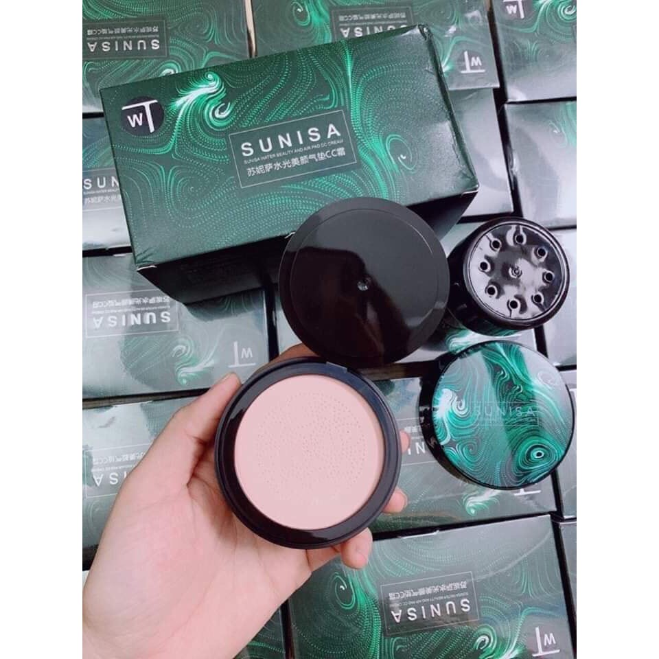 Kem nền phấn tươi BB Sunisa sẵn bông đánh phấn cao cấp nội địa giá rẻ | BigBuy360 - bigbuy360.vn
