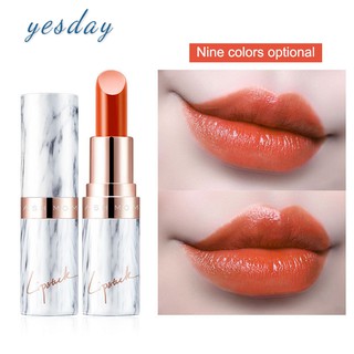 Thỏi son môi nhung lì chống thấm lâu trôi vỏ họa tiết đá cẩm thạch