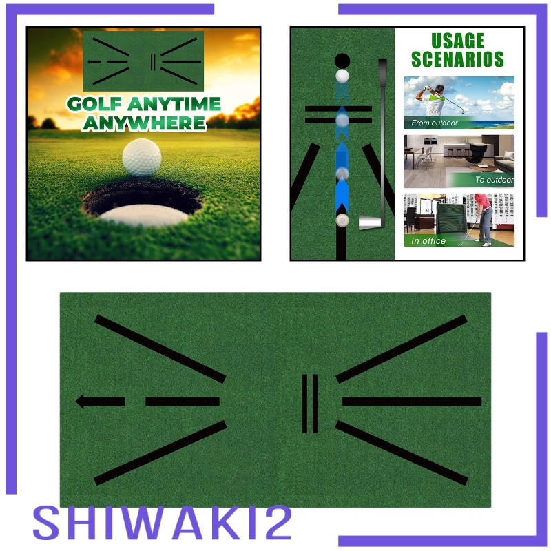 Thảm Tập Đánh Golf Shiwaki2 12 / X24 "