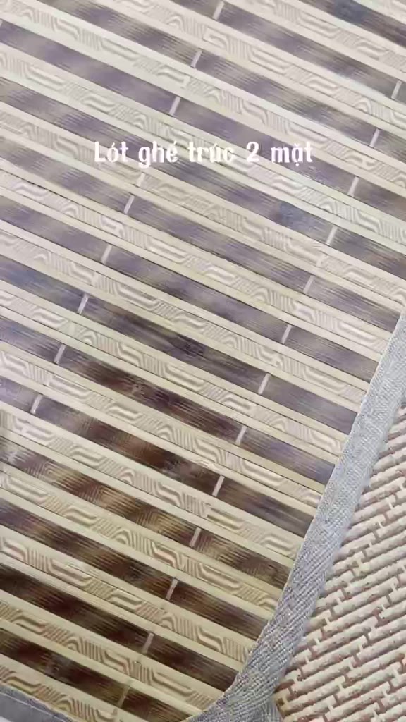 Tấm lót ghế trúc 2 mặt dùng cho ghế giám đốc, ghế văn phòng dùng cho mùa hè | BigBuy360 - bigbuy360.vn