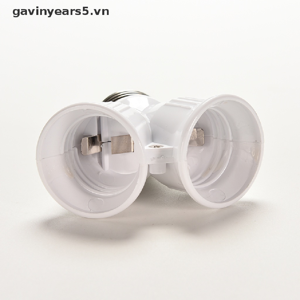 Chuôi Đèn LED E27 Chuyển Đổi 1 Sang 2 Đuôi Tiện Dụng Chất Lượng Cao