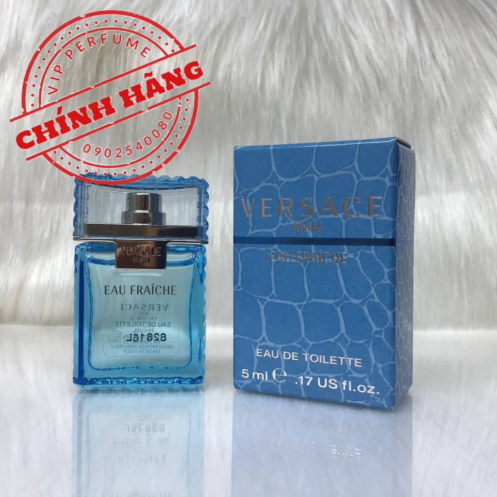 Nước hoa nam chính hãng Versace Man Eau Fraiche EDT 5ml