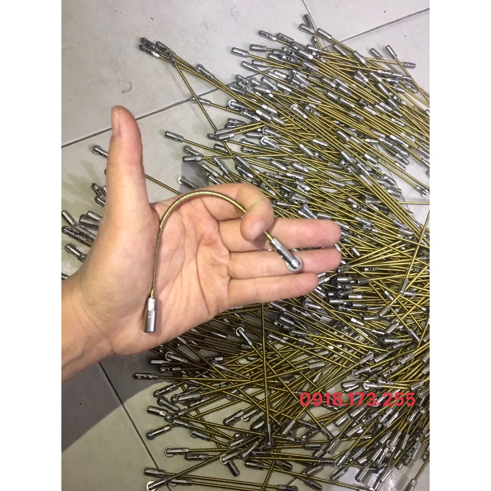 Dây mồi luồn điện cáp 4mm bánh xe 5m, 10m, 15m, 20m, 25m, 30m cáp thợ điện, đi dây diện âm tường