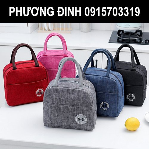 Túi Đựng Hộp Cơm Giữ Nhiệt Chống Thấm Nước - Túi đựng hộp cơm văn phòng