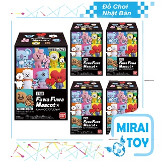 <Có sẵn> Móc khóa Offical BT21 Fuwa Fuwa Mascot Bóc ngẫu nhiên Chính hãng