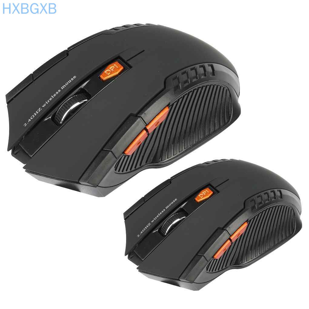 HXBG - 2.4GHz USB Wireless Mouse Gaming Optical Mice Computer Mouse 800-1200-1600DPI for Desktop Laptop PC Pro Gamer