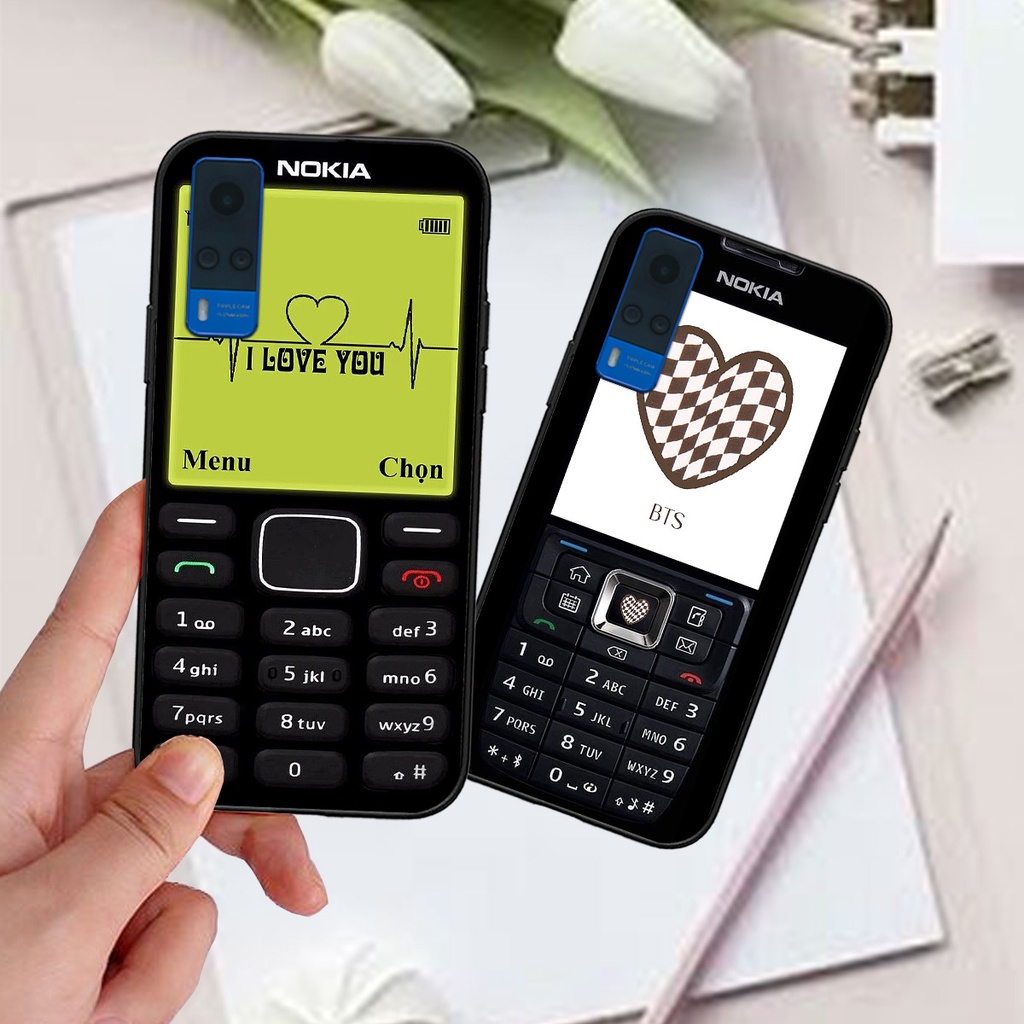 Ốp Vivo Y51 2020 / Y51s bộ hình điện thoại nokia huyền thoại , BTS , Vpop cute