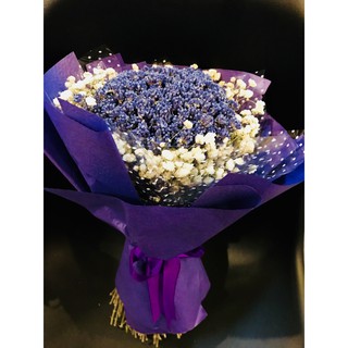 Bó hoa lavender gói lớn tím