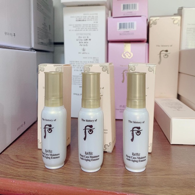 Tinh Chất Mở Dưỡng Whoo Bichup First Care Moisture Anti-aging Essence 8ml