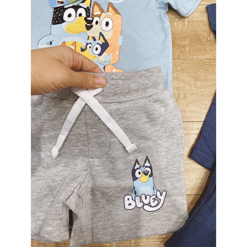 Bộ cotton xuất dư xịn cho bé trai