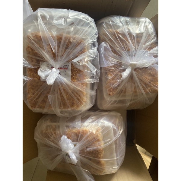 Cơm cháy chay Chà bông - chay mặn đều dùng được