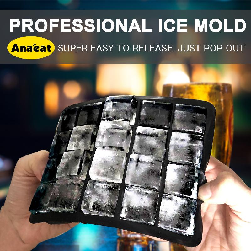 Khuôn làm đá đá whisky ANAEAT bằng silicon với 20 lỗ