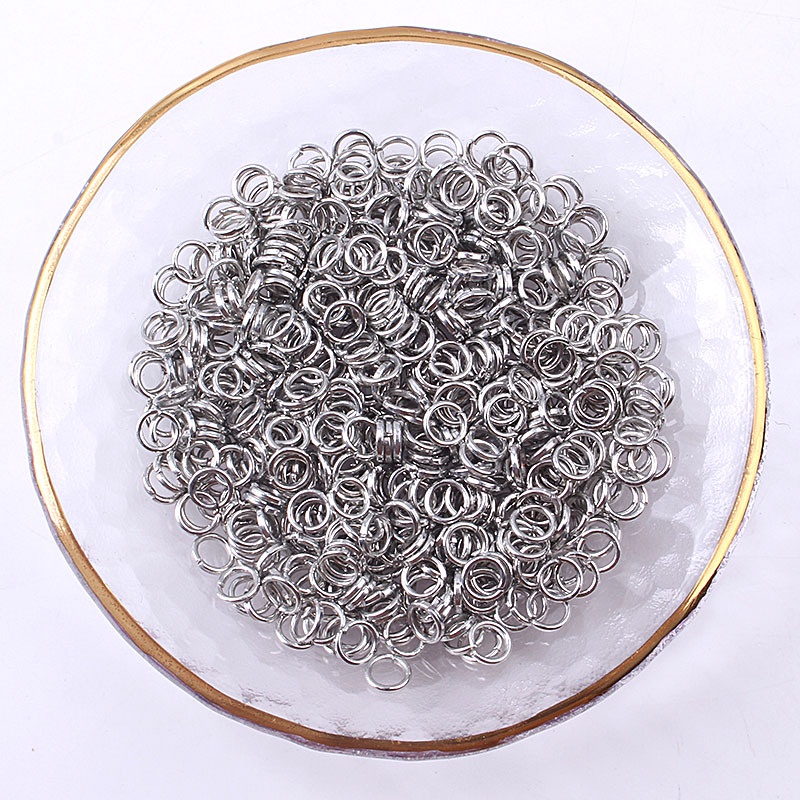 Bộ 200 Vòng Nối Chữ C Bằng Kim Loại Dùng Làm Trang Sức Thủ Công diy