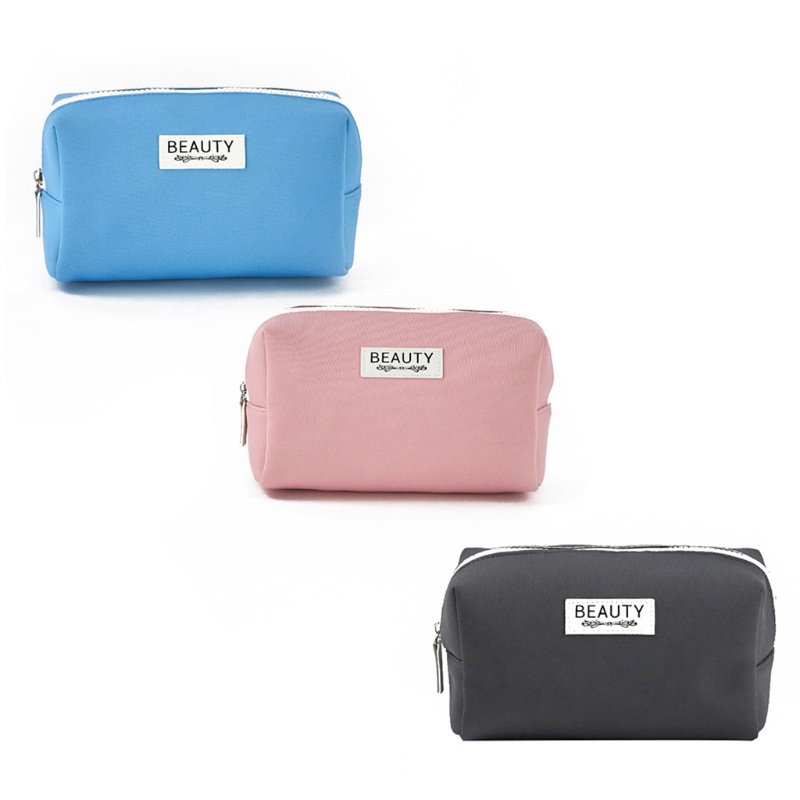 Túi Đựng Bút Chống Thấm Nước Sức Chứa Lớn Có Khóa Kéo Tiện Dụng Cho Học Sinh