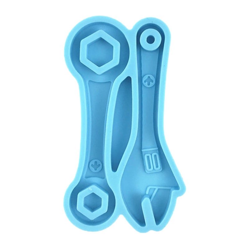 Sa Khuôn Làm Móc Khóa Hình Cờ Lê Sáng Bóng