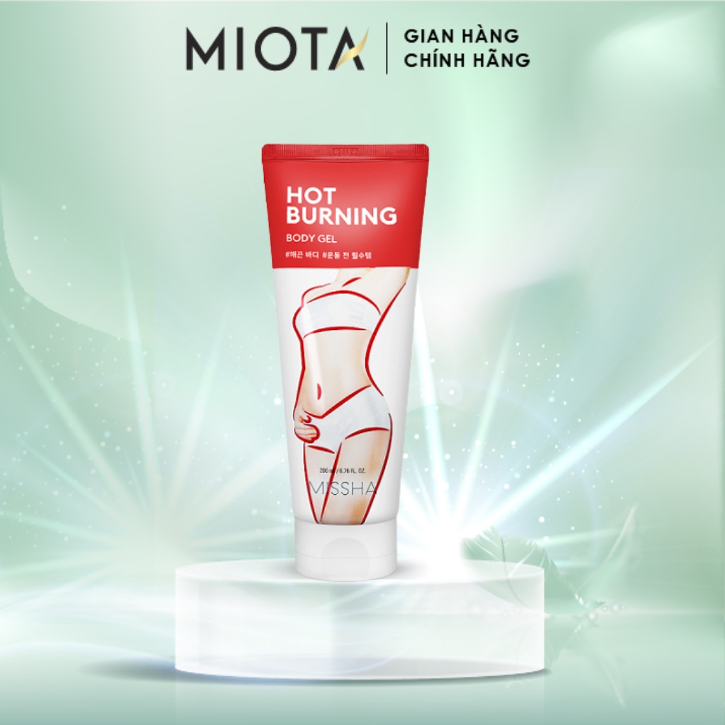 Gel Tan Mỡ Missha Hot Burning Body Gel 200ml