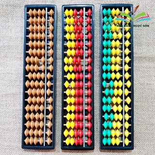 Bàn Tính Gảy Hạt, Bàn Tính Soroban 17 Cột Bằng Nhựa Cho Bé Học Toán Thông Minh DCHT