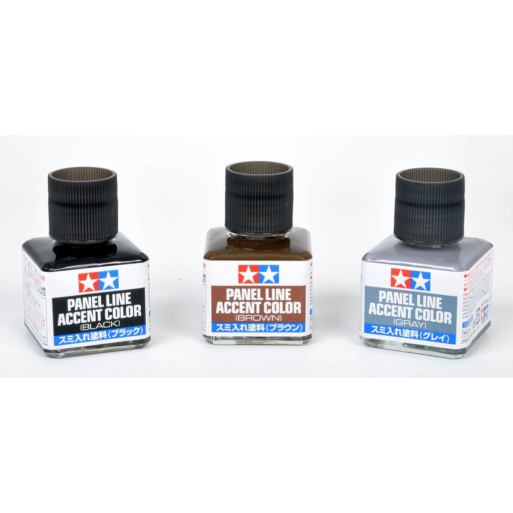 Dung Dịch Kẻ Lằn Chìm TAMIYA - Panel Line Accent Color (40ml)